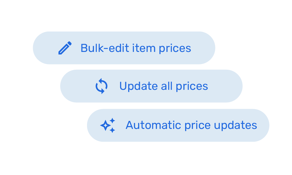 Bulk updating items